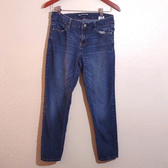 Wallflower Denim - USED WALLFLOWER LEGENDARY FIT SIZE 9 COLOR BLUE 78% COTTON 21% POLYESTER